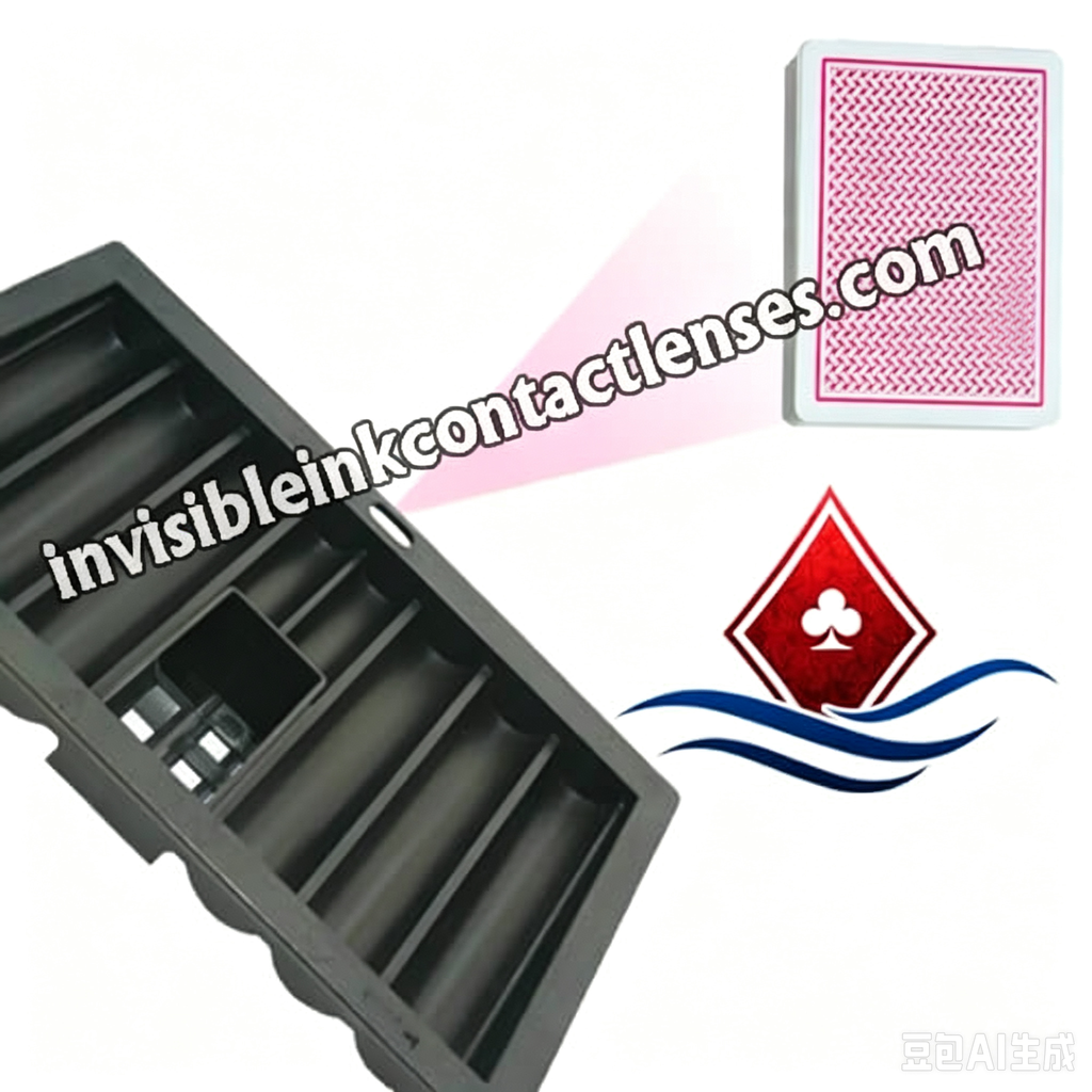 Scanner per carte da poker con vassoio per fiches da poker