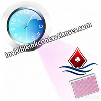 Scanner per orologio da poker per sistema di analisi del poker