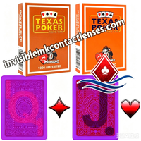 Tarjetas marcadas con tinta invisible Modiano Texas Holdem