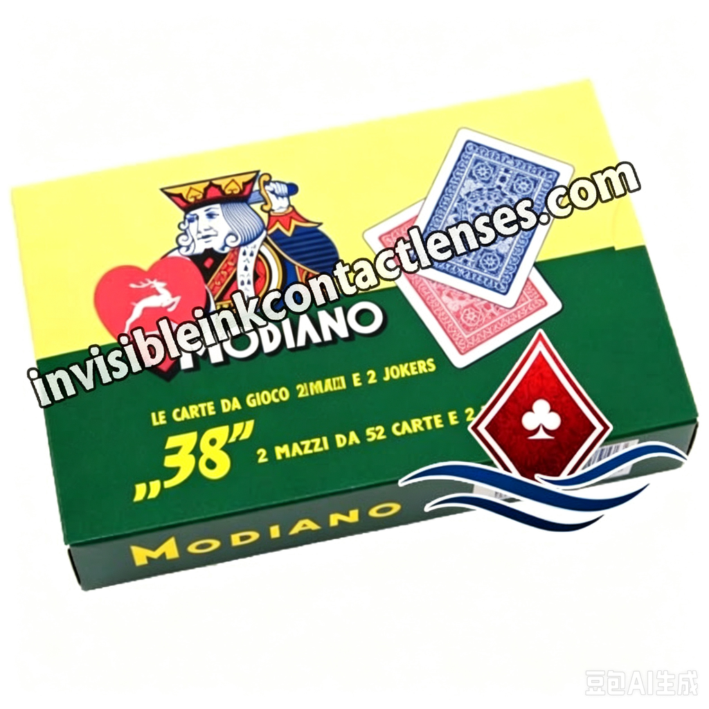 Carte da poker segnate Modiano Ramino n.98