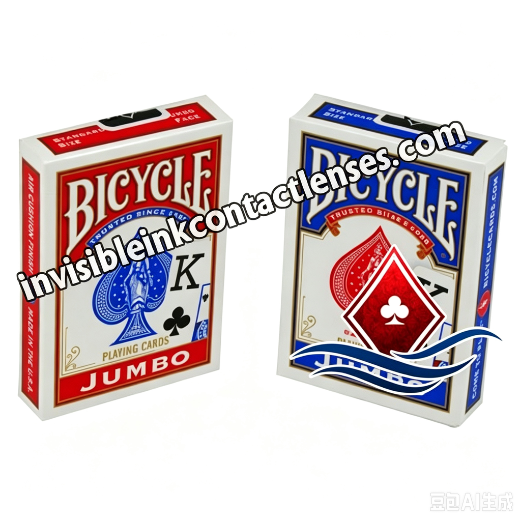 Carte da gioco contrassegnate invisibili Jumbo Bicycle
