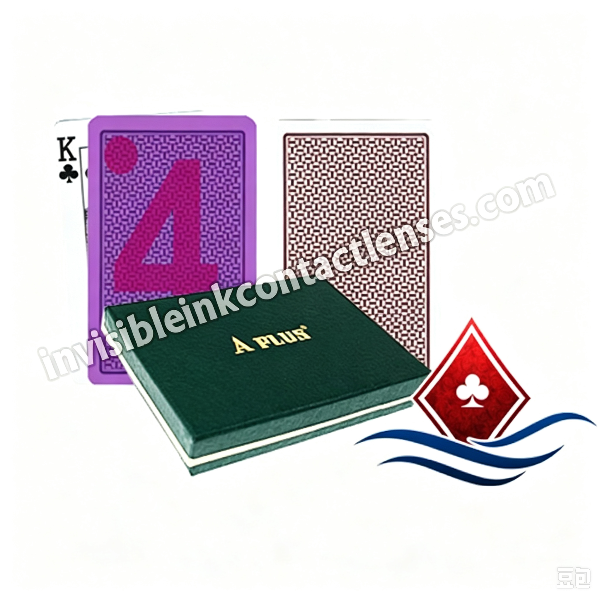 Eccezionali carte da poker Invisible Ink A-Plus