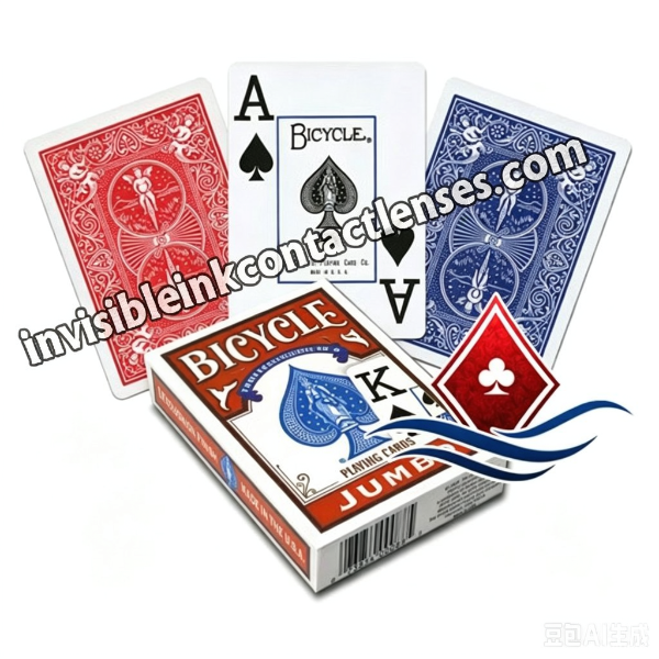 Carte da gioco contrassegnate invisibili Jumbo Bicycle