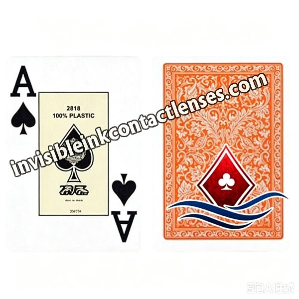 Tarjetas marcadas con tinta invisible Fournier 2818