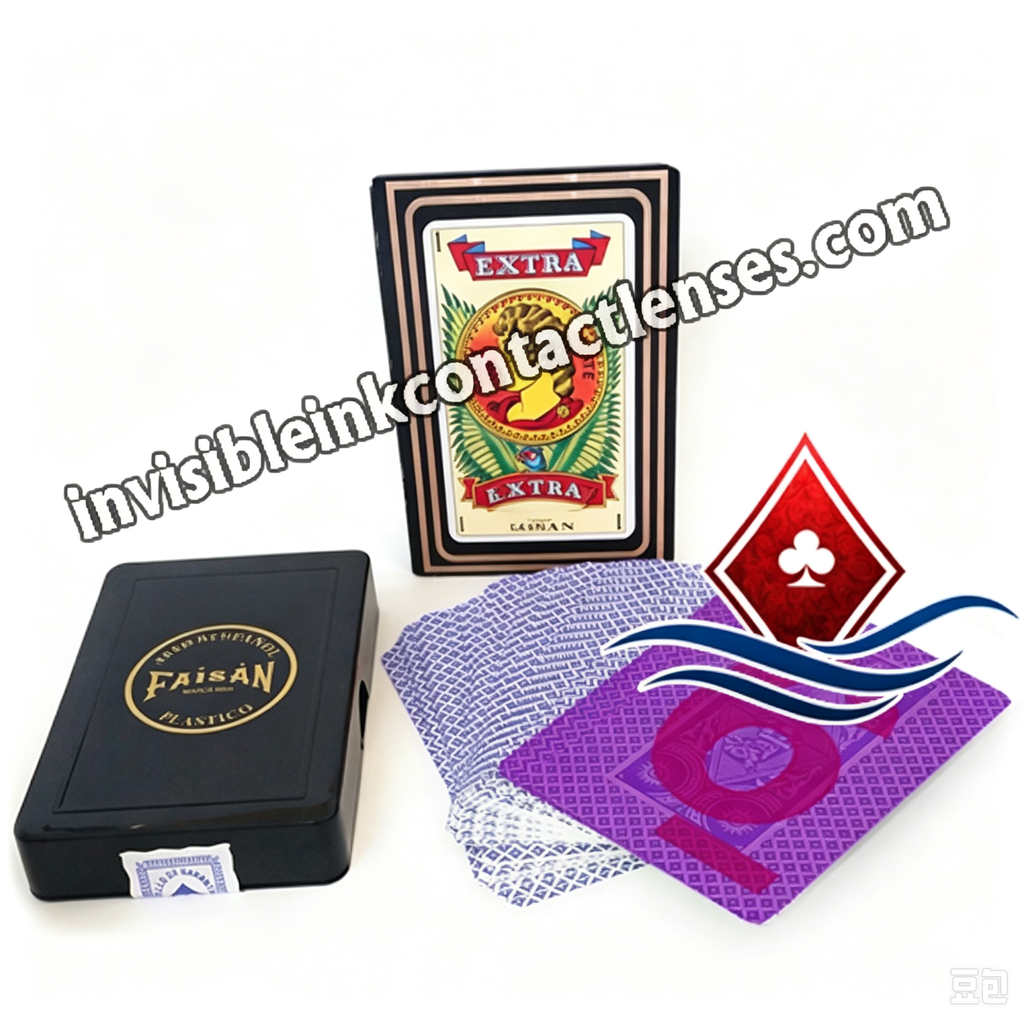Tarjetas marcadas con tinta invisible Faisan de la mejor calidad