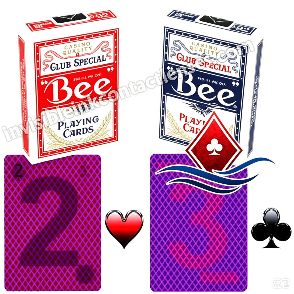 Carte da gioco segnate speciali Bee Club