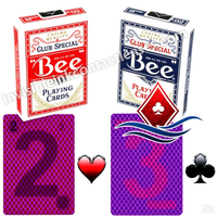 Carte da gioco segnate speciali Bee Club