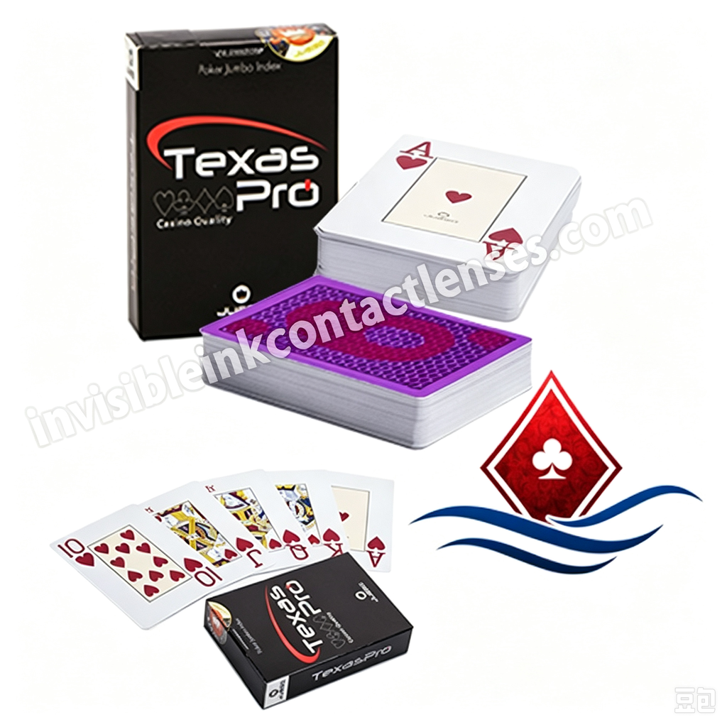 Naipes marcados JUEGO Texas Pro 100% plástico