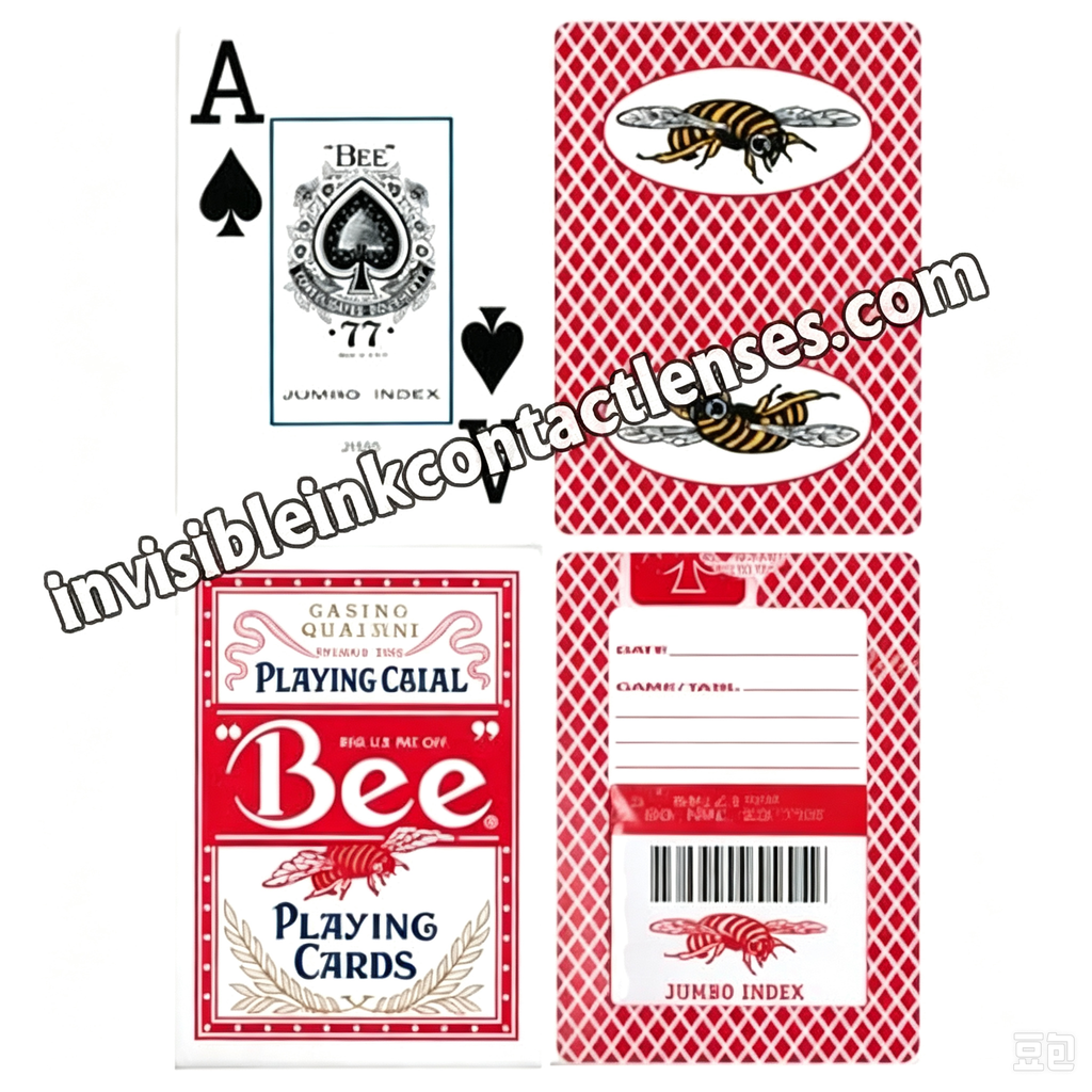 Mazzo contrassegnato con indice Bumble Bee Regular e Jumbo