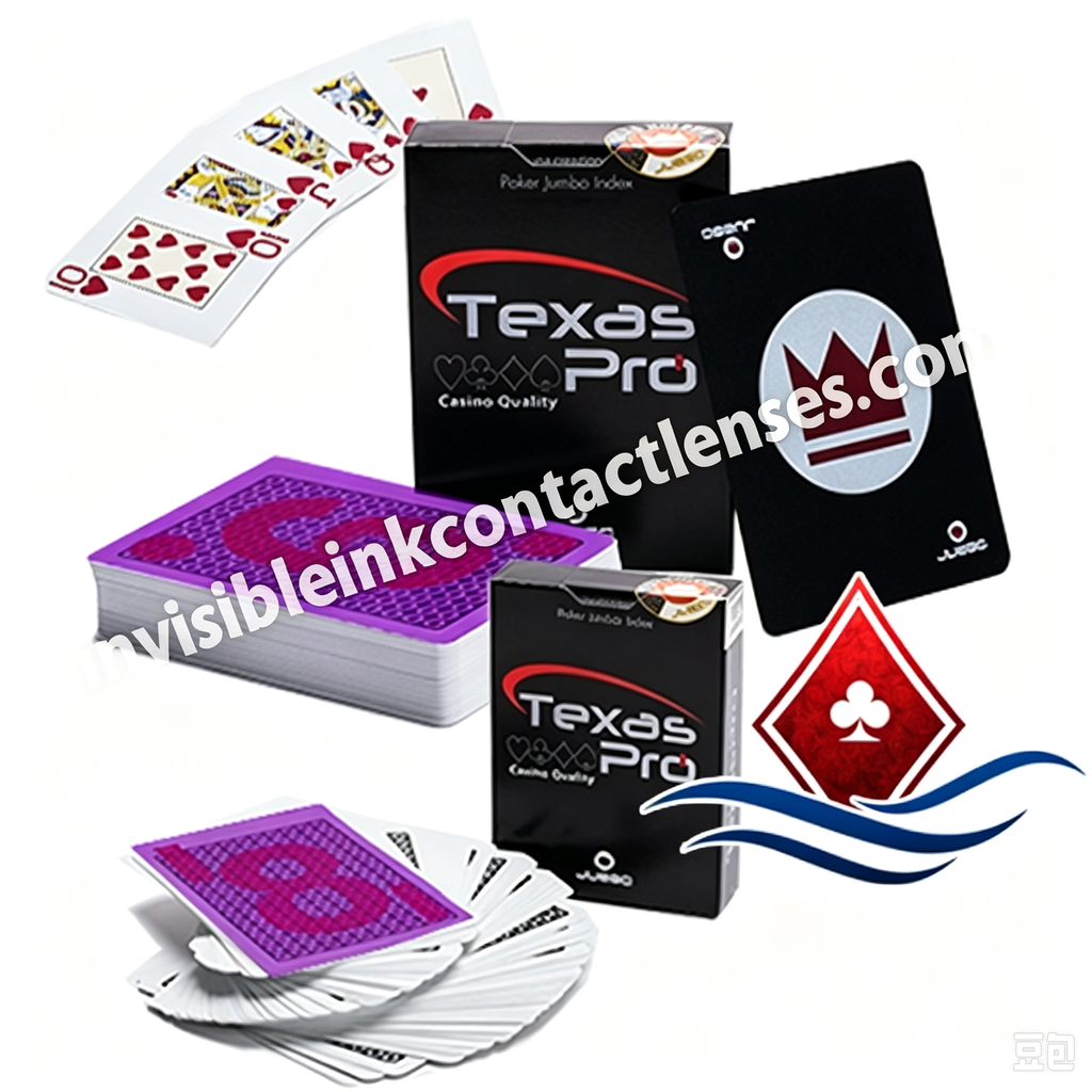 Naipes marcados JUEGO Texas Pro 100% plástico