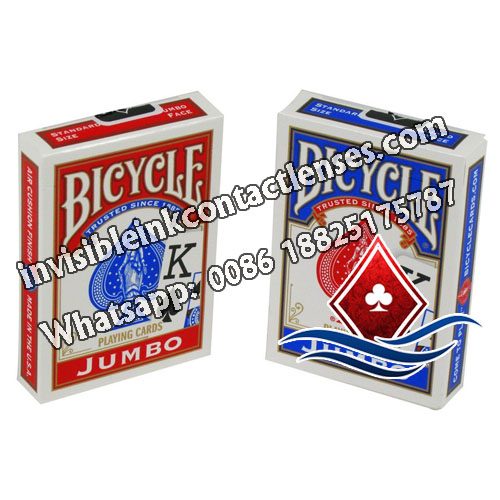 bicycle jumbo luminous ink cards