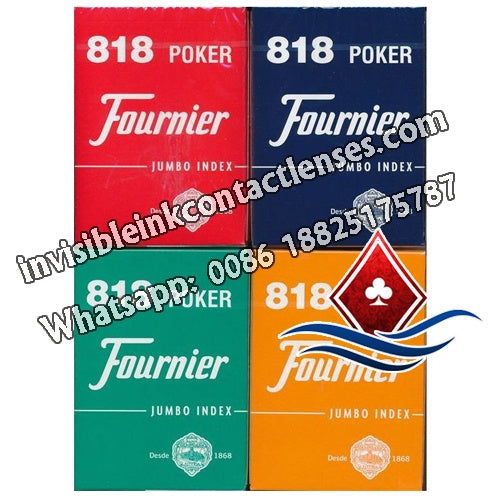 fournier 818 marked deck of cards